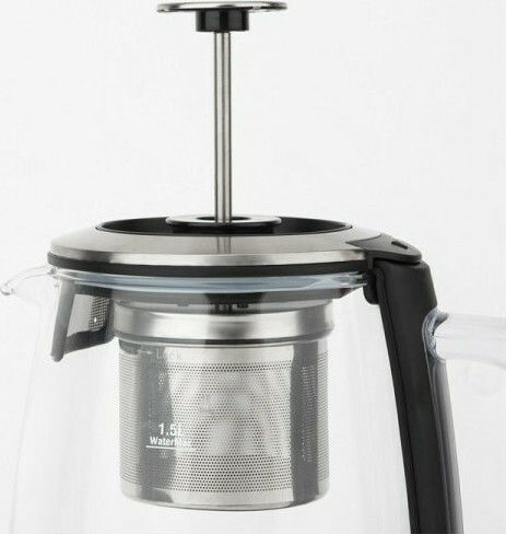 HKoenig Instant T Електрическа Кана 1.5л 2200W Сребриста