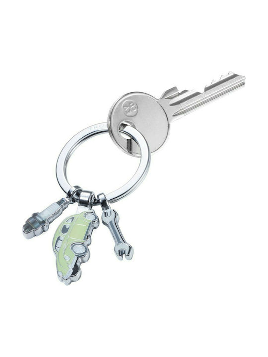 Troika Keychain Volswagen Metallic Green