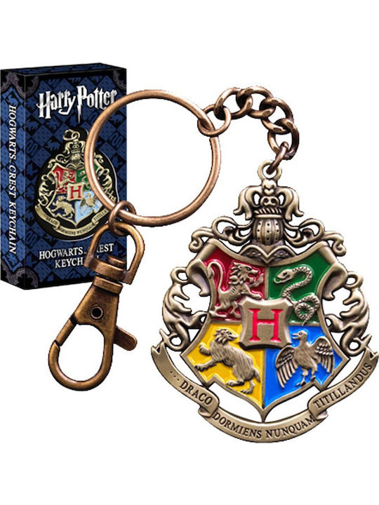 The Noble Collection Χειροποίητο Μπρελόκ Πορτοφόλι Collection Hogwarts Μεταλλικό Κόκκινο