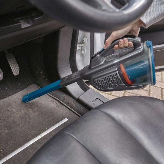 Black & Decker Επαναφορτιζόμενο Σκουπάκι Χειρός 12V Γκρι