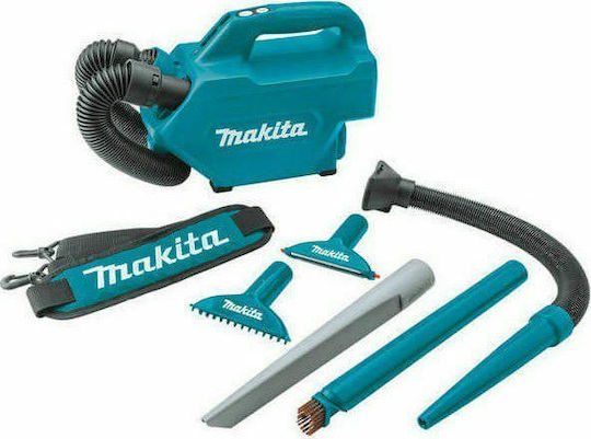 Makita Επαναφορτιζόμενο Σκουπάκι Χειρός 18V Χωρίς Φορτιστή και Μπαταρία Μπλε