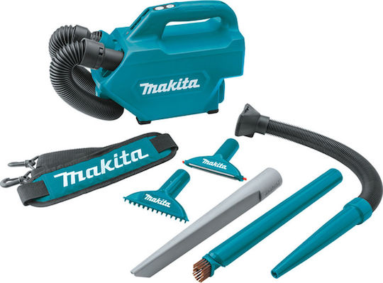 Makita Επαναφορτιζόμενο Σκουπάκι Χειρός 18V Χωρίς Φορτιστή και Μπαταρία Μπλε