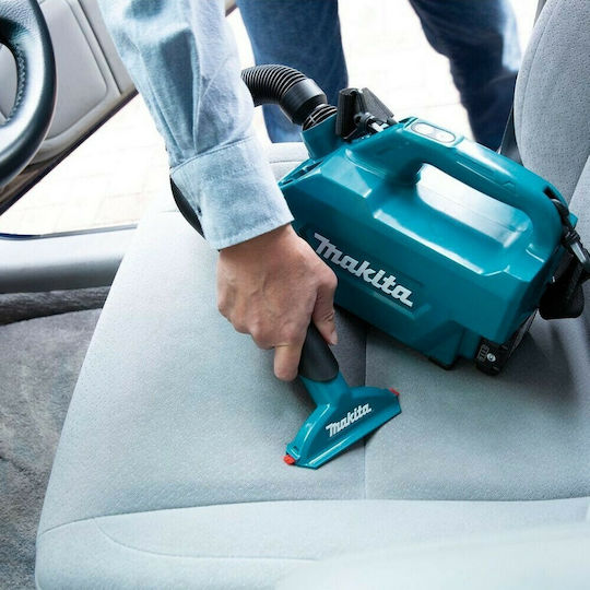 Makita Επαναφορτιζόμενο Σκουπάκι Χειρός 18V Χωρίς Φορτιστή και Μπαταρία Μπλε