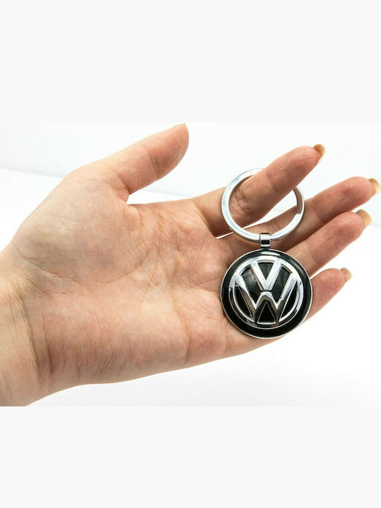 Troika Keychain Wallet Volkswagen Metallic Black
