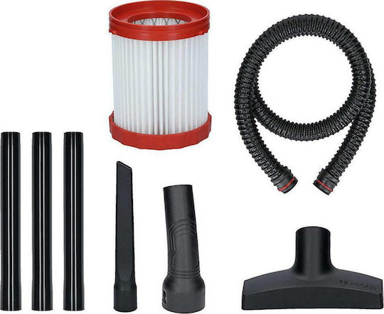 Bosch GAS 18V-10 L Professional Solo Акумулаторна Прахосмукачка За Течности / Твърди Без Зарядно и Батерия с Пластмаса Контейнер 10лт