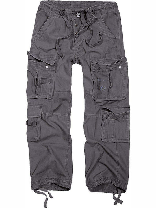 Trousers Cargo in Loose Fit Gray