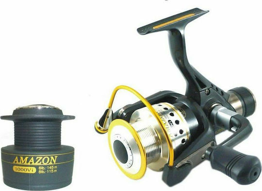 Ryobi Amazon Fishing Reel for Bolognese, Surf Casting and English 1000