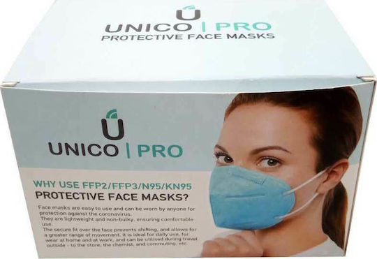 Unico Pro Mască de protecție FFP2 Alb 25buc