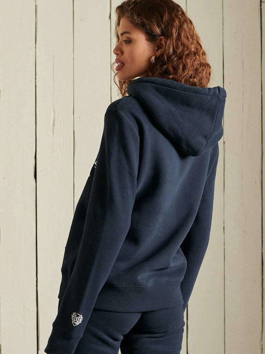 Superdry Pride In Craft Women's Hooded Sweatshirt Navy Blue