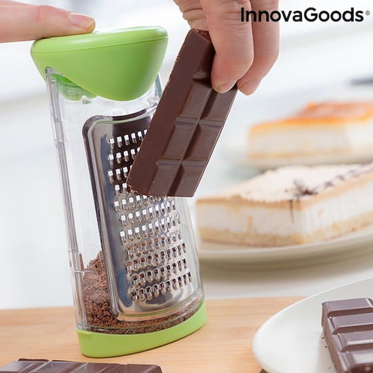 InnovaGoods Reibe Käse mit Behälter 16x6.5x16cm