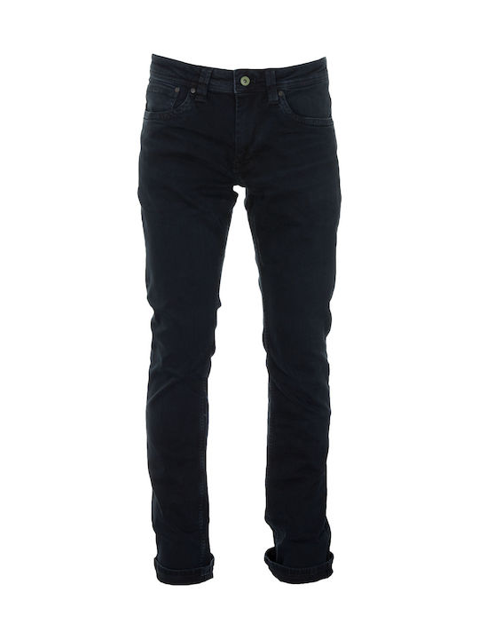 Cash Men's Jeans Pants with Regular Straight Fit Blue