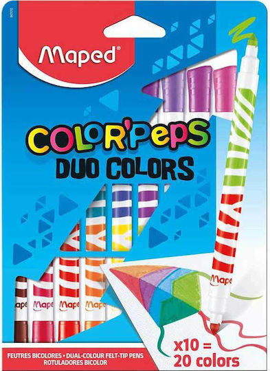 Maped Color'Peps Duo Markere de Desen Set 20buc