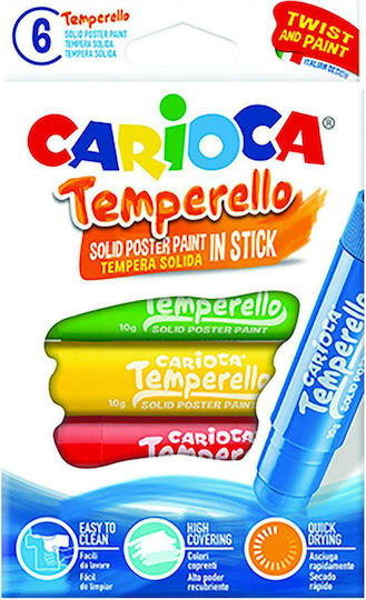 Carioca Temperello Lavabili Markere de Desen Set 6buc