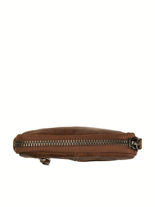 The Chesterfield Brand Handmade Key Holder Wallet Leather Tabac Brown