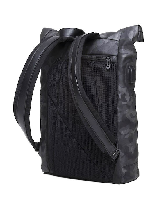 Polo Uniroll Fabric Backpack Gray 18lt