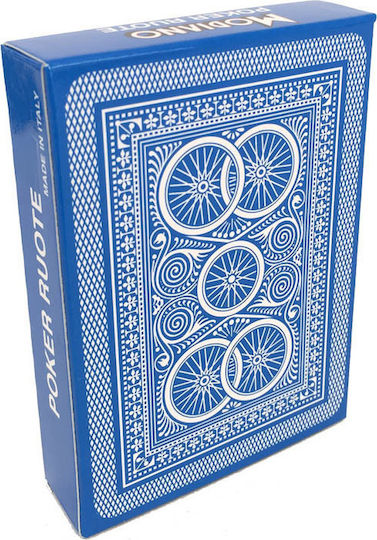 Modiano Ruote 99 Playing Cards Laminated Blue