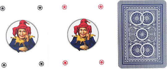Modiano Ruote 99 Playing Cards Laminated Blue