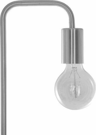 Pakketo Keli Vintage Floor Lamp H150xW20cm. with Socket for Bulb E27 Silver