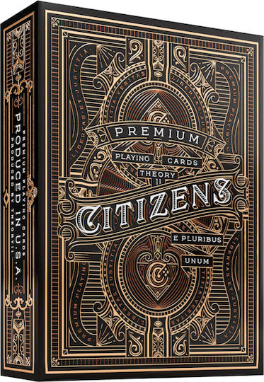 Theory11 Citizens Collectible Playing Cards Laminated Gold