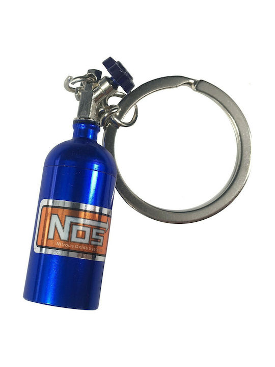 Schlüsselanhänger Nitro Metallisch Blau