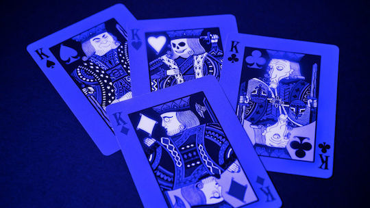 Bicycle Tragic Royalty Collectible Playing Cards Laminated for Poker Black