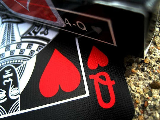 Bicycle Black Tiger Collectable Plasticized Black Playing Cards by Ellusionist