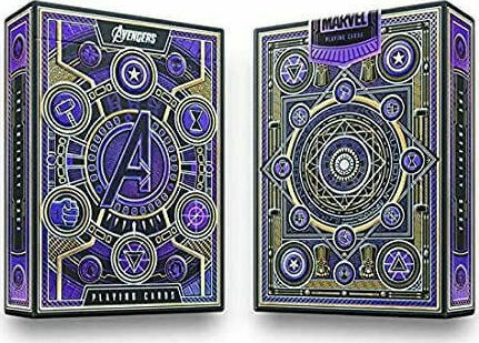 Theory11 Marvel: Avengers Collectible Playing Cards Laminated for Poker