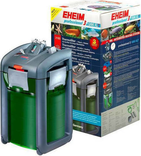 Eheim Professionel 3 1200XL Thermofilter External Filter 25W for Aquariums up to 1200lt with Performance 1700lt/h