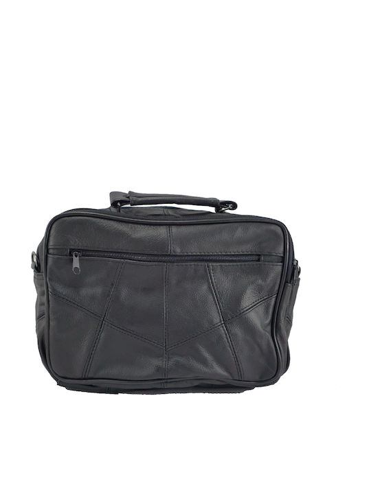 Leather Men's Bag Shoulder / Crossbody Black