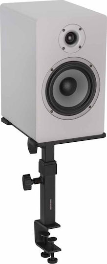 Soundsation Lautsprecherständer Schreibtisch TMONS-PRO-CL (Paar) in Schwarz Farbe