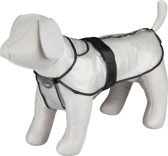 Trixie Tarbes Hundemantel Wasserdicht Transparent mit Rückenlänge 60 cm. 3007