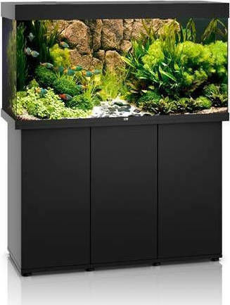 Juwel Rio Acvariu Cu Memorie Internă 350lt Include Iluminat Încălzitor Circulator Filtru 121x51x66cm Negru