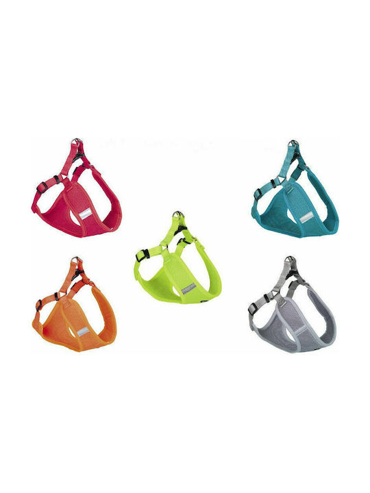 Nobby Dog Harness Vest Mesh Reflect Turquoise Turquoise Small 10mm x 41-46cm 80625-34