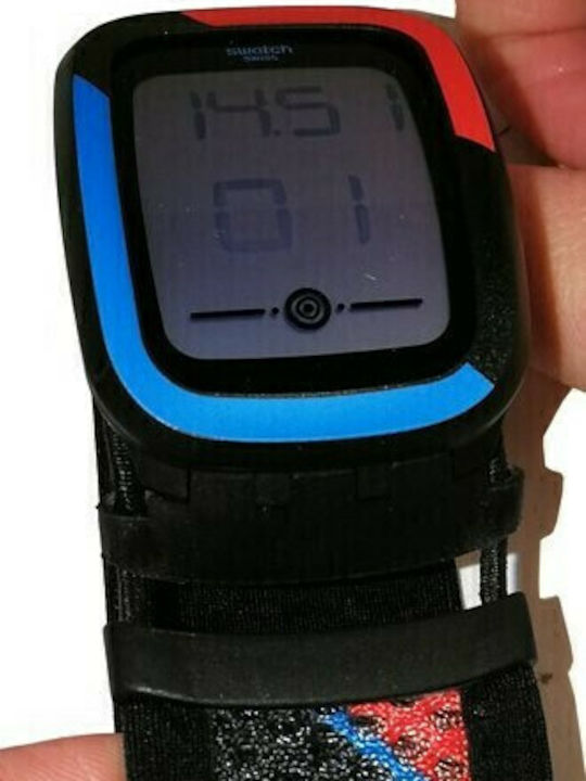 Zero One Montre Swatch Digitale Swatch Funkzero Digital Men's