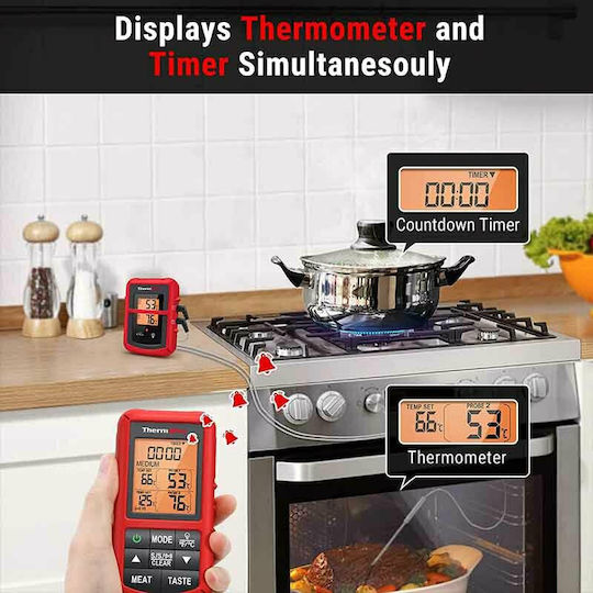 Thermo Pro Electronical Cooking Thermometer with Probe 0°C / +300°C