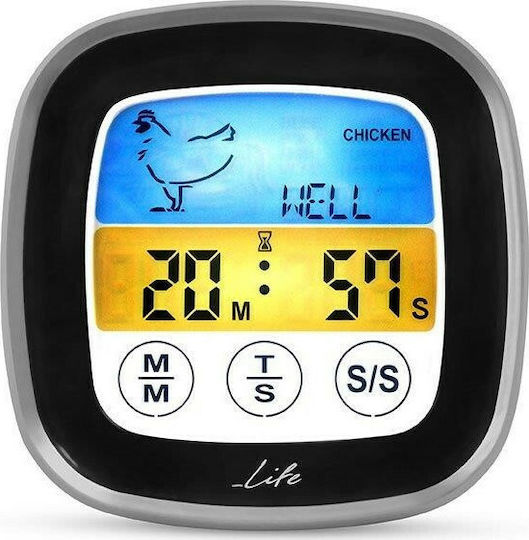 Life Well Done 2 σε 1 Ψηφιακό Θερμόμετρο Φούρνου με Ακίδα -50°C / +250°C