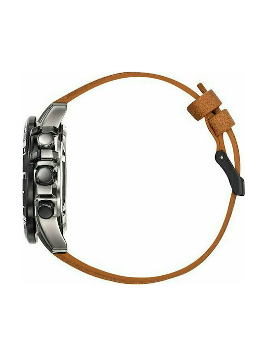 Patrouille De France Athos 1 Watch Battery with Leather Strap Patrouille De France Athos 1 Watch Battery with Leather Strap