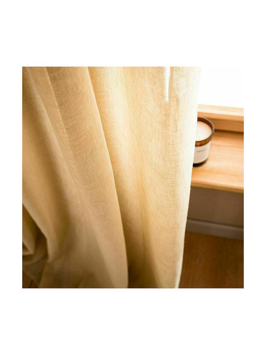 Gofis Home Perdea Cu Capse 502/04 Bej 140x280cm