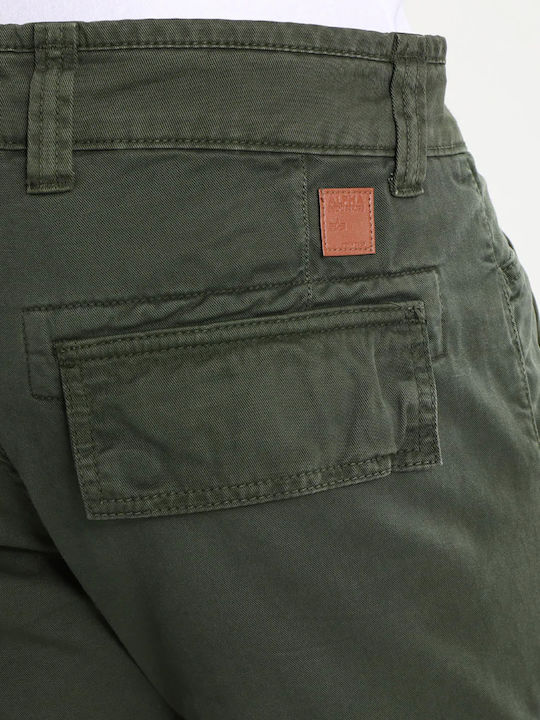 Agent Trousers Cargo in Regular Fit Khaki