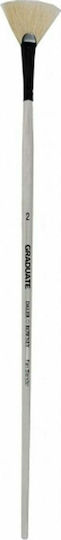 Daler Rowney Graduate Bristle Fan Fan Paint Brush No2