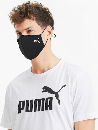 PUMA Μάσκα Προστασίας Υφασμάτινη Μαύρη 054165-01 2τμχ