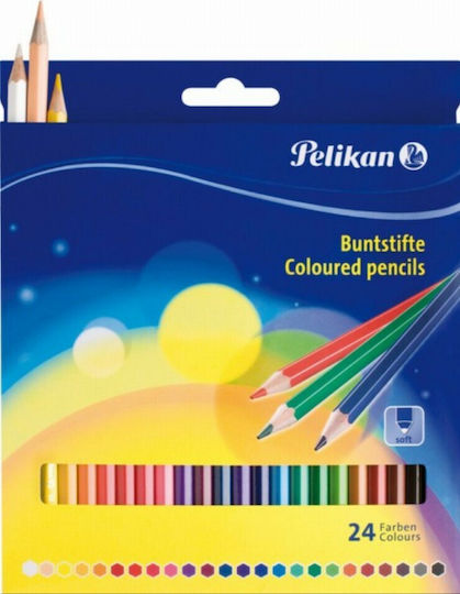 Pelikan Farbstift-Set 24Stück Packung von 1 Verpackungen