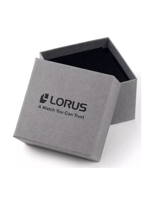 Lorus Watch Chronograph Battery with Silver Metal Bracelet