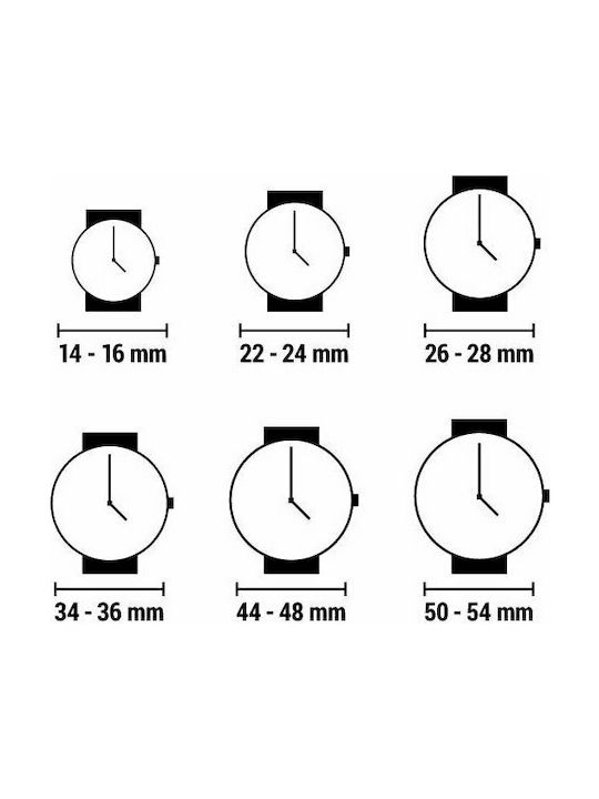 Emporio Armani Uhr Chronograph Batterie mit Weiß Kautschukarmband