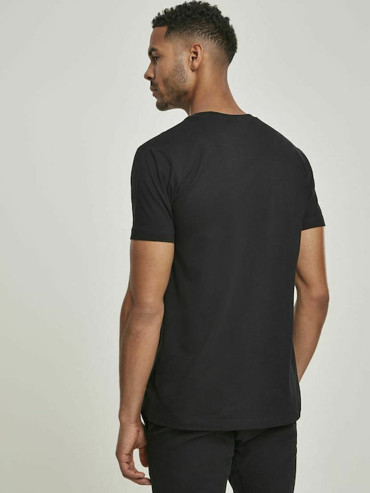 Mister Tee Fireleaf T-shirt Schwarz Baumwolle
