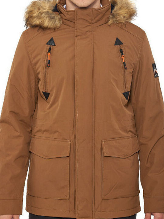 G729 Winter Jacket Parka Mustard