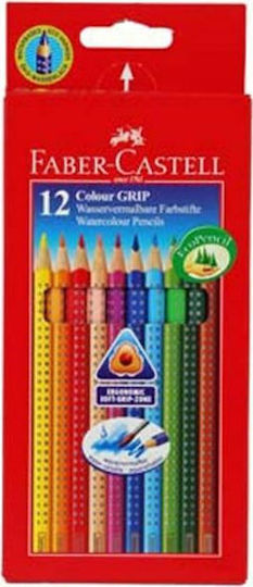 Faber-Castell Grip Ξυλομπογιές Σετ 12 χρώματα