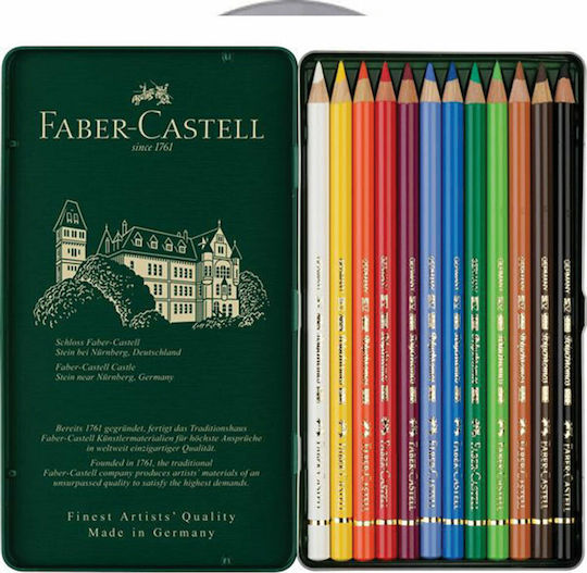 Faber-Castell Polychromos Ξυλομπογιές Σετ 24 χρώματα