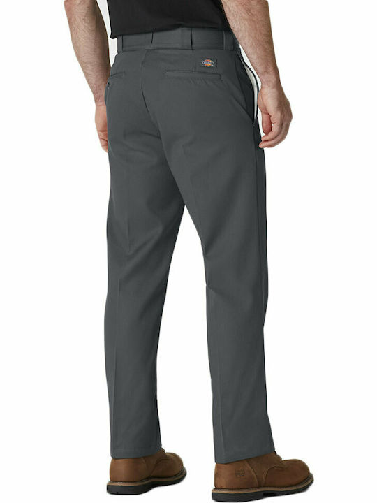 Dickies Men's Trousers Chino in Straight Line Gray