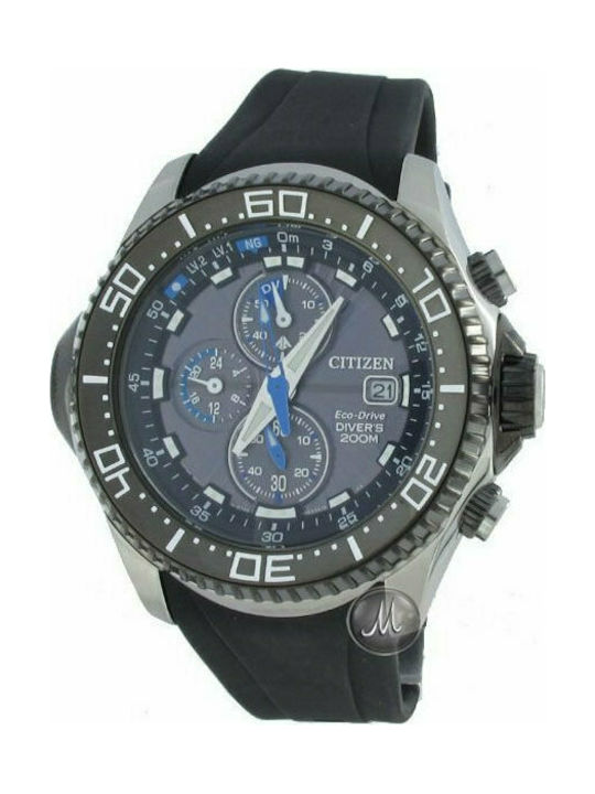 Citizen Promaster Ceas Eco - Drive cu Negru Curea de cauciuc